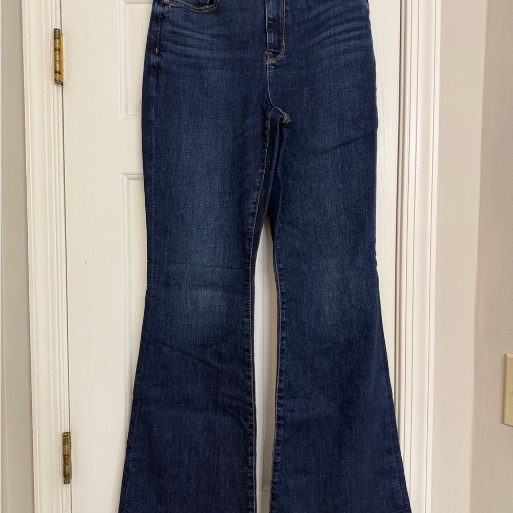 American Eagle Outfitters Dark Blue Flare Jeans